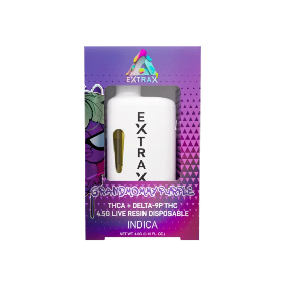 Delta Extrax 4.5G Adios Blend Disposable - Grandmommy Purple (Indica)