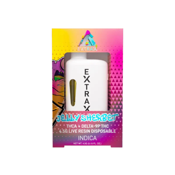 Delta Extrax 4.5G Adios Blend Disposable - Jelly Sherbet (Indica)