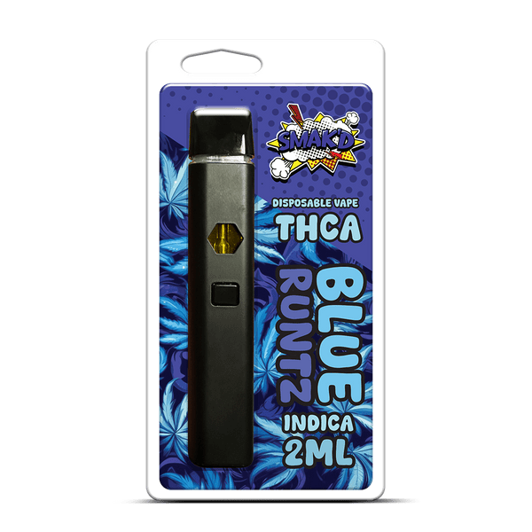 SMAK'D THC Diamond Blend Disposable 2ml - Blue Runtz (Indica)