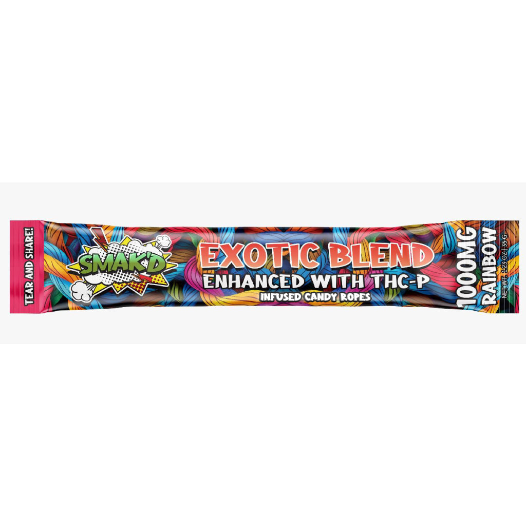 Smak'd Exotic Blend THC Infused Candy Rope