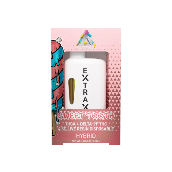 Delta Extrax 4.5G Adios Blend Disposable - Sweet Tooth (Hybrid)