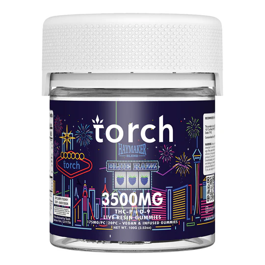 Torch Haymaker Blend Gummies 3500mg (THC-P + D-9 +THC-X) - Image 2