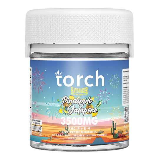 Torch Haymaker Blend Gummies 3500mg (THC-P + D-9 +THC-X) - Image 5