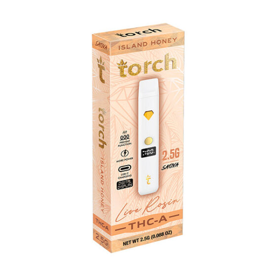 Torch THC-A Live Rosin Disposable