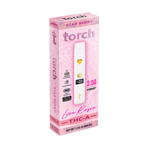 Torch THC-A Live Rosin Disposable