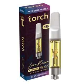 Torch Live Resin THC-A + THC-P 1G Cartridge