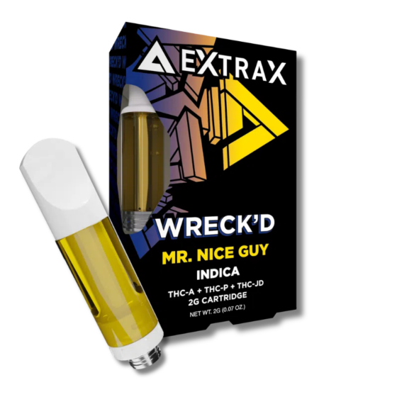 Delta Extrax Wreck’d Cartridges - 2g - Mr. Nice Guy (Indica) 3