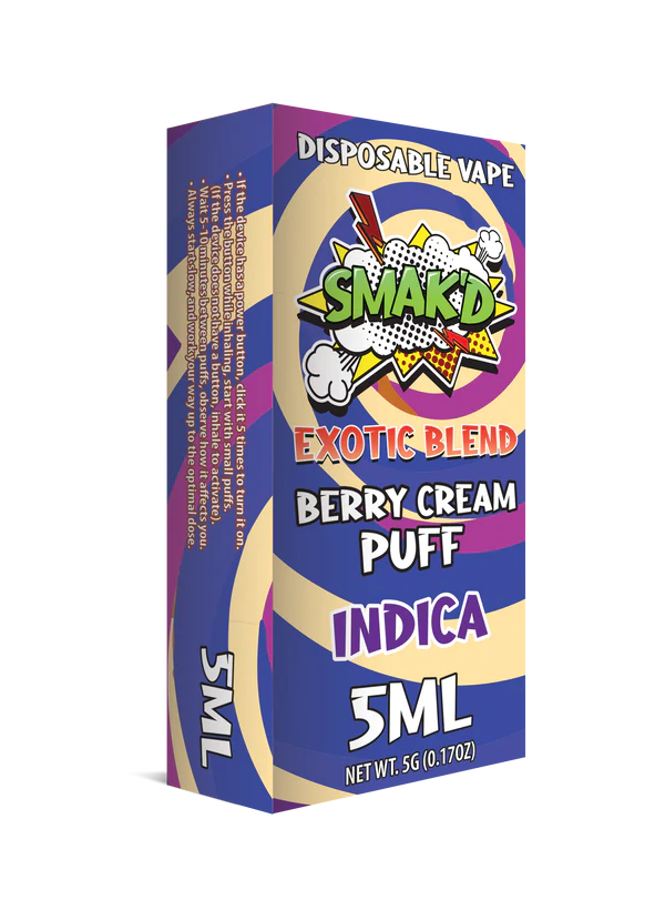 TKO Smak'd Exotic Blend Disposable THC Vape I 5ML