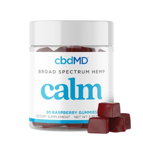 cbdmd - BROAD SPECTRUM - RASPBERRY - 750 MG - 30 COUNT