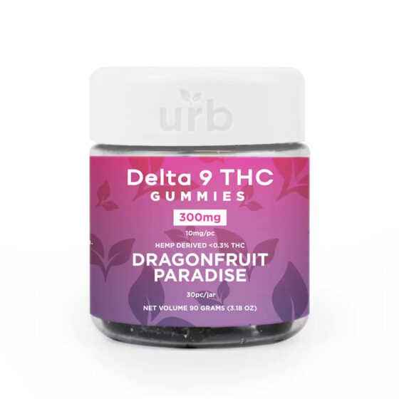 URB D9 THC Gummies - 300MG