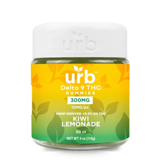 URB D9 THC Gummies - 300MG