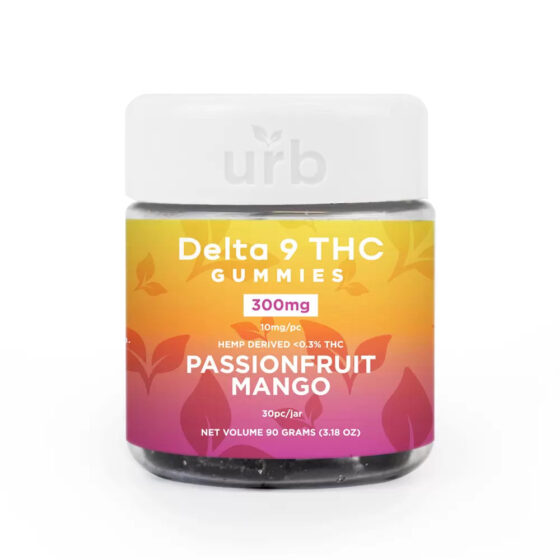 URB D9 THC Gummies - 300MG