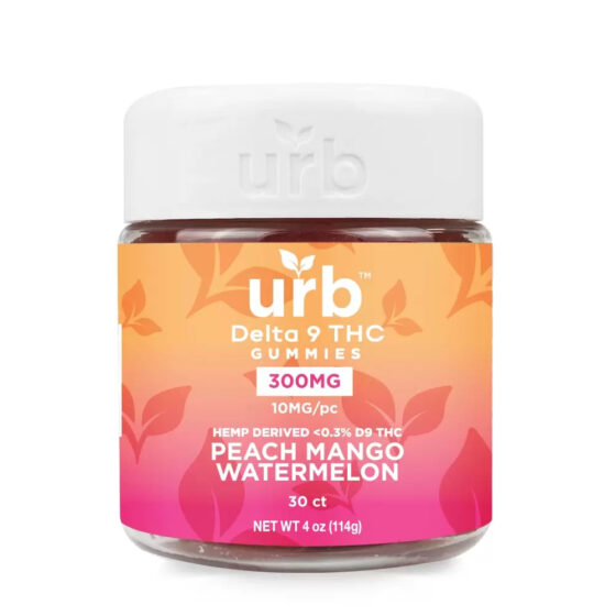 URB D9 THC Gummies - 300MG