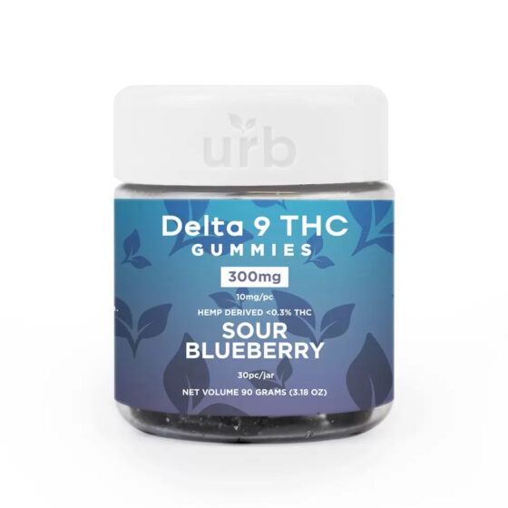 URB D9 THC Gummies - 300MG