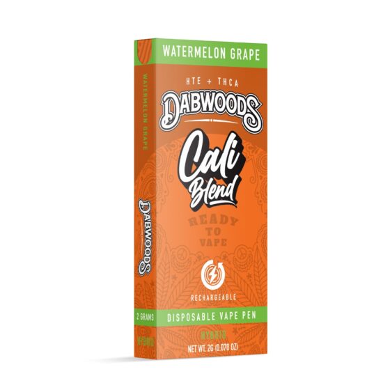 Dabwoods Disposable Vape - THCA 2g - Watermelon Grape (Hybrid)