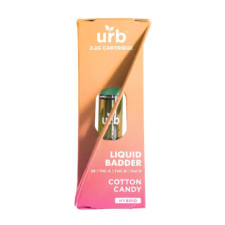 Urb Liquid Badder Cartridge 2.2ML - Cotton Candy (Hybrid)