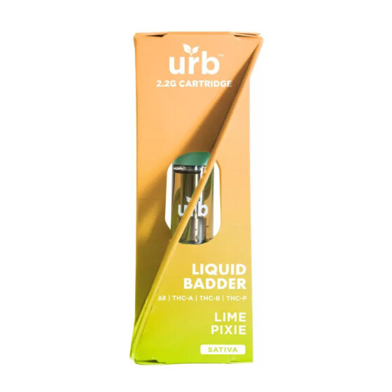 Urb Liquid Badder Cartridge 2.2ML - Lime Pixie (Sativa)