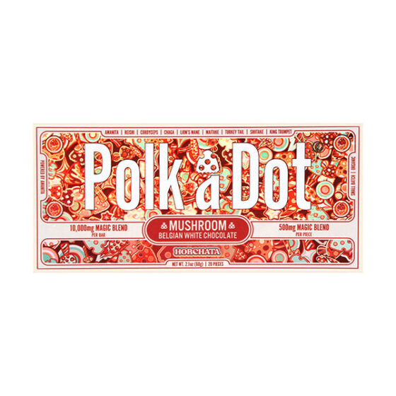 Polk A Dot Mushroom Blend Chocolate Bar | 10,000mg