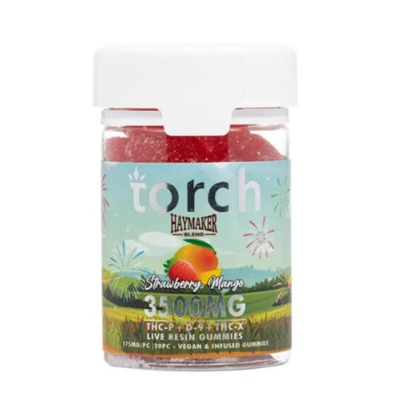 Torch Haymaker Blend Gummies 3500mg (THC-P + D-9 +THC-X)