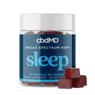 Broad Spectrum CBD Gummies for Sleep - Tropical Mix - cbdMD