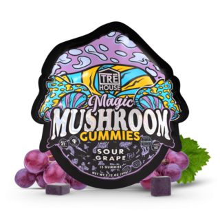 Magic Mushroom Gummies Sour Grape - TRĒ House