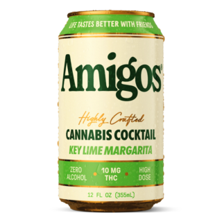 Amigos Highly Crafted Cannabis Cocktail Key Lime Margarita