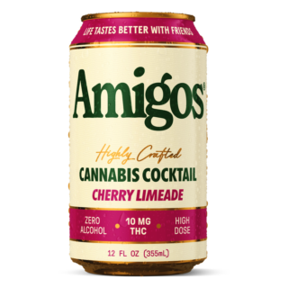 Amigos Highly Crafted Cannabis Cocktail Cherry Limeade