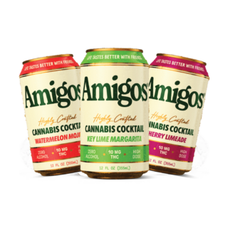 Amigos Highly Crafted Cannabis Cocktail 10mg Variety Pack