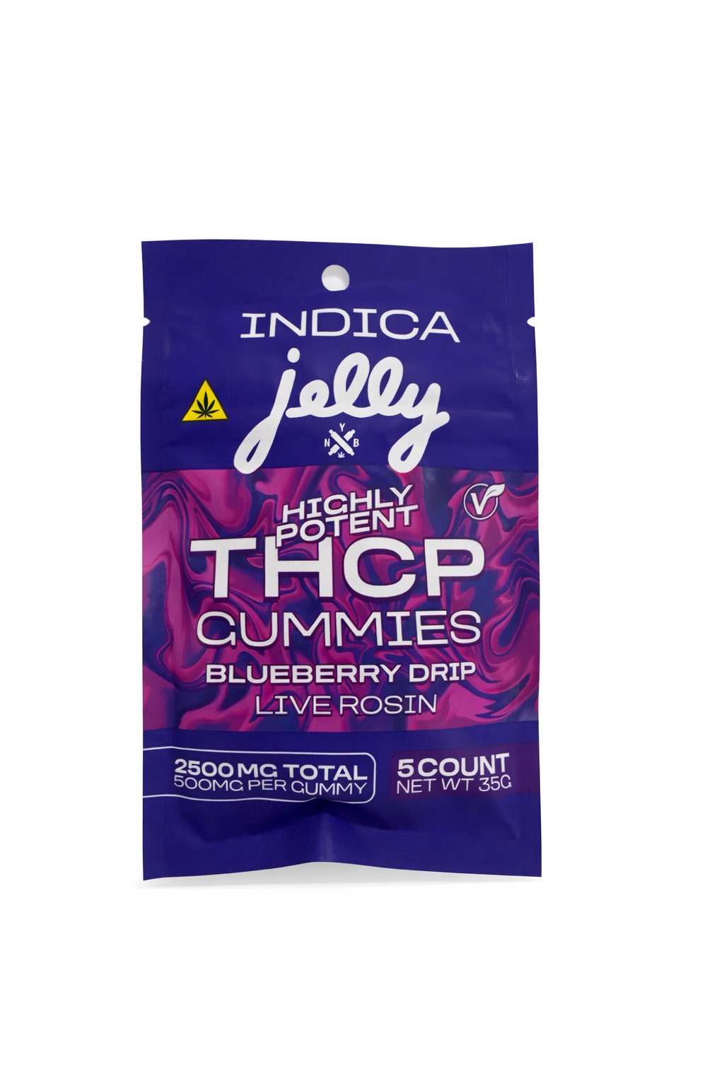 Jelly High Potency 2,500mg THCP Gummies – 5ct - Image 3
