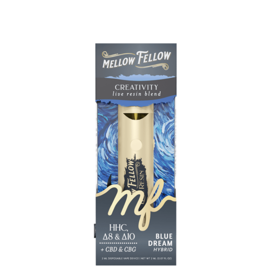 Mellow Fellow Live Resin 2mL Disposable Vapes
