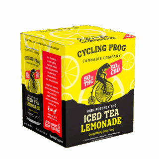 Cycling Frog Sparkling THC Lemonade Ice Tea Lemonade 50mg