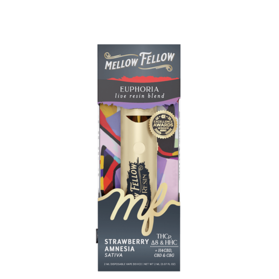 Mellow Fellow Live Resin 2mL Disposable Vapes