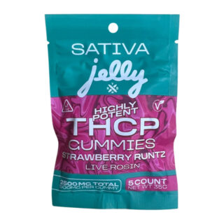 Jelly High Potency 2,500mg THCP Gummies – 5ct