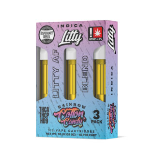 Litty THCA Vape Carts Litty AF Blend 3pk