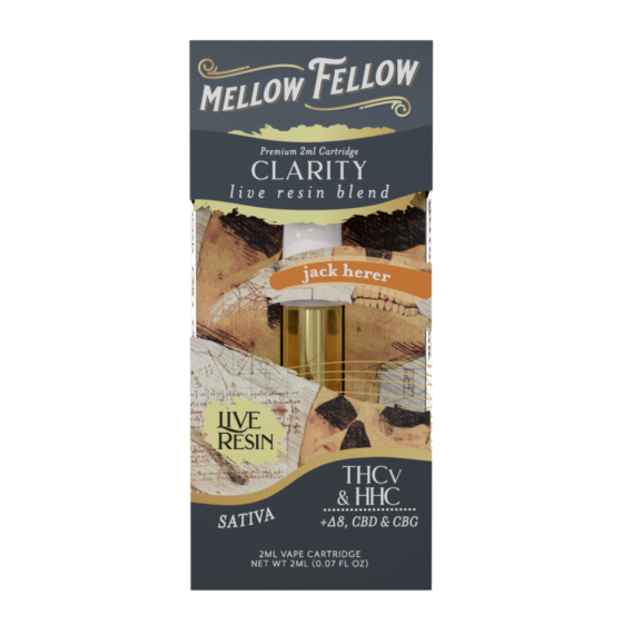 Mellow Fellow Live Resin 2mL Vape Cartridge