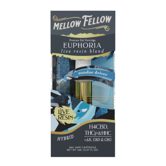 Mellow Fellow Live Resin 2mL Vape Cartridge