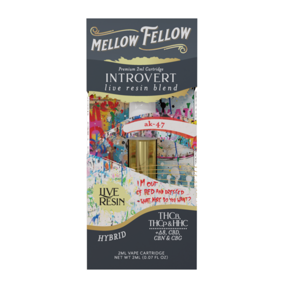 Mellow Fellow Live Resin 2mL Vape Cartridge