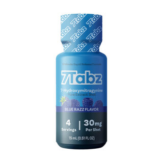 7Tabz 7-Hydroxy Pure Extract Shots 30mg - Blue Razz