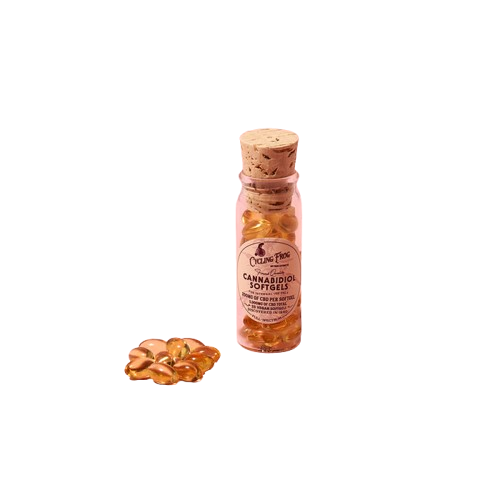 Cycling Frog Softgels, 200mg CBD + 1mg THC 25ct