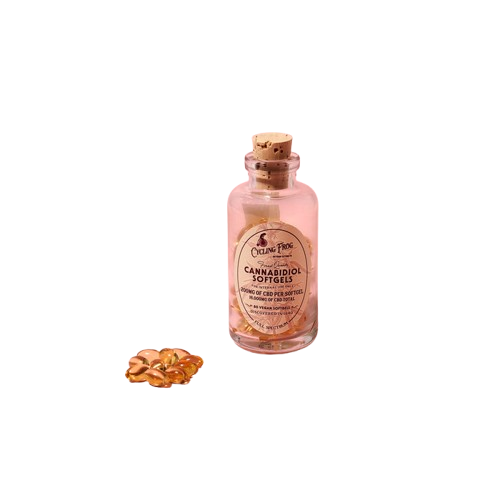 Cycling Frog Softgels, 200mg CBD + 1mg THC 80ct