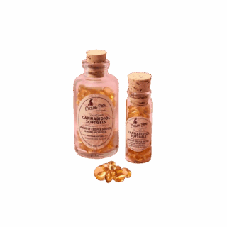 Cycling Frog Softgels, 200mg CBD + 1mg THC