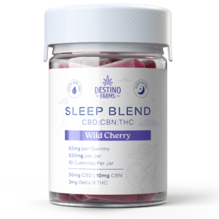 Destino Farms CBD Sleep Blend Wild Cherry 630mg