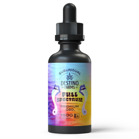 Destino Farms Full Spectrum Sublingual Tincture CBD 1500mg