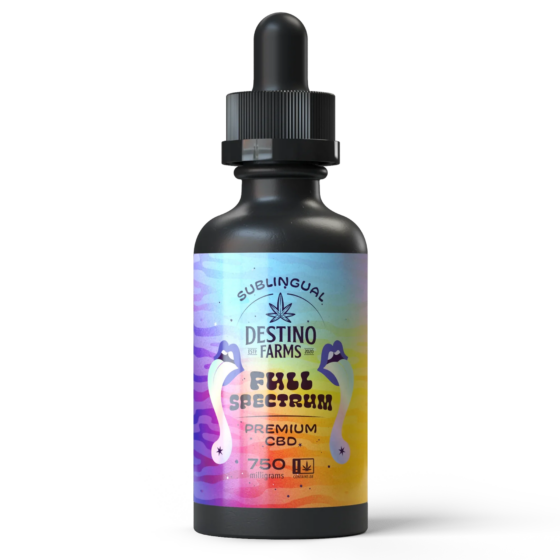 Destino Farms Full Spectrum Sublingual Tincture CBD 750mg