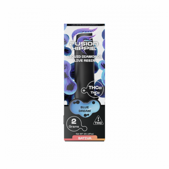 Fusion-Hippie-2g-Disposable-Vape-blue-dream