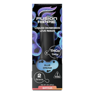 Fusion Hippie THCA THCP Liquid Diamonds Disposable Vape 2G