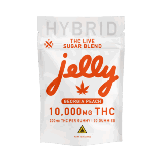 Jelly Live Sugar Blend THC- Gummies Georgia Peach