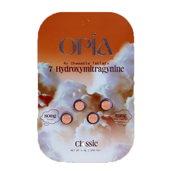 OPiA 7-Hydroxymitragynine Chewable Tablets 4ct