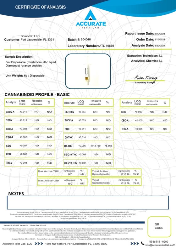 Shroomz 6g Disposable Vape