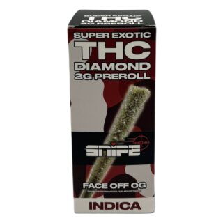 Snipe THCP Blend 2g Diamond Coated Preroll